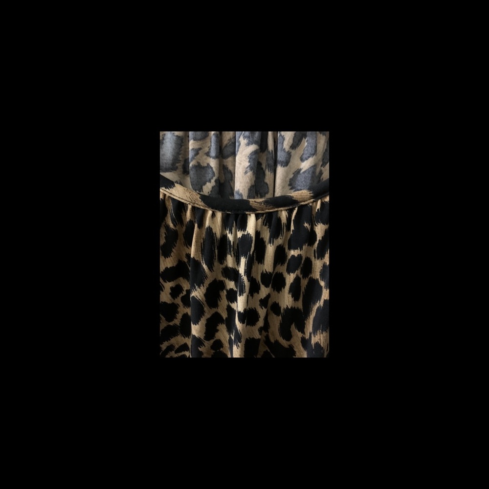 Michael Kors animal print top - Picture 3 of 7